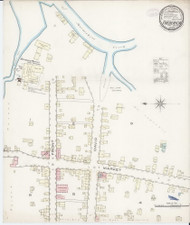 Frederica, Delaware 1885 - Old Map Delaware Fire Insurance Index
