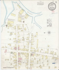 Frederica, Delaware 1897 - Old Map Delaware Fire Insurance Index