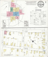 Georgetown, Delaware 1919 - Old Map Delaware Fire Insurance Index