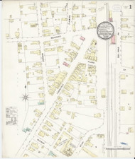 Harrington, Delaware 1897 - Old Map Delaware Fire Insurance Index