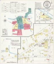 Laurel, Delaware 1907 - Old Map Delaware Fire Insurance Index