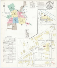 Laurel, Delaware 1912 - Old Map Delaware Fire Insurance Index