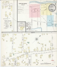 Lewes, Delaware 1891 - Old Map Delaware Fire Insurance Index
