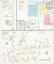 Lewes, Delaware 1897 - Old Map Delaware Fire Insurance Index