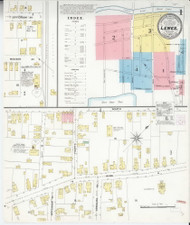 Lewes, Delaware 1904 - Old Map Delaware Fire Insurance Index