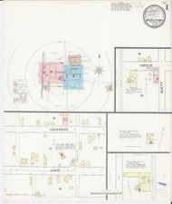 Middletown, Delaware 1891 - Old Map Delaware Fire Insurance Index