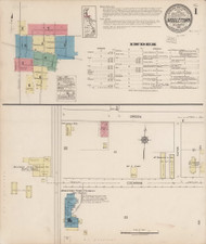 Middletown, Delaware 1922 - Old Map Delaware Fire Insurance Index