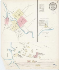 Milford, Delaware 1885 - Old Map Delaware Fire Insurance Index