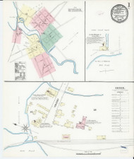 Milford, Delaware 1891 - Old Map Delaware Fire Insurance Index