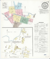 Milford, Delaware 1910 - Old Map Delaware Fire Insurance Index