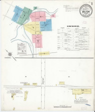 Milton, Delaware 1911 - Old Map Delaware Fire Insurance Index
