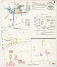 Newark, Delaware 1915 - Old Map Delaware Fire Insurance Index
