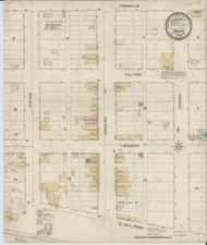 Akron, Colorado 1893 - Old Map Colorado Fire Insurance Index