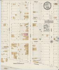 Akron, Colorado 1900 - Old Map Colorado Fire Insurance Index