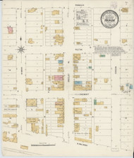 Akron, Colorado 1908 - Old Map Colorado Fire Insurance Index