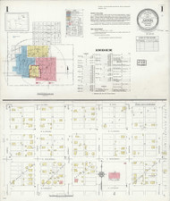 Akron, Colorado 1937 - Old Map Colorado Fire Insurance Index