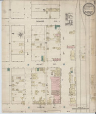 Alamosa, Colorado 1886 - Old Map Colorado Fire Insurance Index