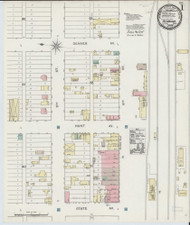 Alamosa, Colorado 1893 - Old Map Colorado Fire Insurance Index