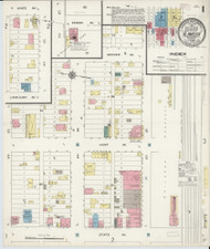 Alamosa, Colorado 1909 - Old Map Colorado Fire Insurance Index