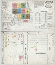 Alamosa, Colorado 1919 - Old Map Colorado Fire Insurance Index