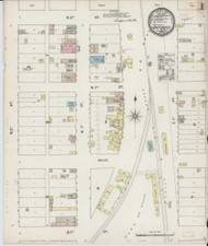 Antonito, Colorado 1890 - Old Map Colorado Fire Insurance Index