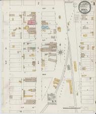Antonito, Colorado 1900 - Old Map Colorado Fire Insurance Index