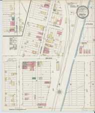 Brighton, Colorado 1893 - Old Map Colorado Fire Insurance Index