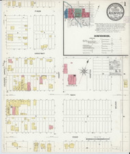 Buena Vista, Colorado 1908 - Old Map Colorado Fire Insurance Index