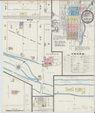 Canon City, Colorado 1890 - Old Map Colorado Fire Insurance Index