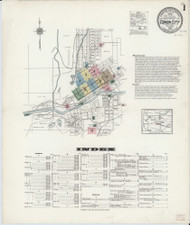 Canon City, Colorado 1914 - Old Map Colorado Fire Insurance Index