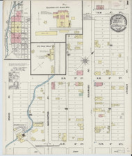 Colorado City, Colorado 1890 - Old Map Colorado Fire Insurance Index