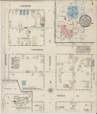 Colorado Springs, Colorado 1883 - Old Map Colorado Fire Insurance Index