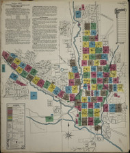 Colorado Springs, Colorado 1907 - Old Map Colorado Fire Insurance Index