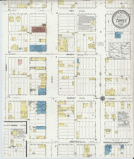 Cortez, Colorado 1919 - Old Map Colorado Fire Insurance Index
