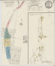 Creede, Colorado 1893 - Old Map Colorado Fire Insurance Index