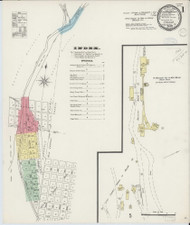 Creede, Colorado 1898 - Old Map Colorado Fire Insurance Index