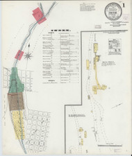 Creede, Colorado 1904 - Old Map Colorado Fire Insurance Index