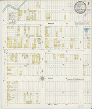 Crested Butte, Colorado 1898 - Old Map Colorado Fire Insurance Index