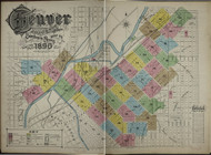 Denver, Colorado 1890 02 - Old Map Colorado Fire Insurance Index