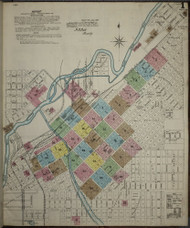 Denver, Colorado 1887 - Old Map Colorado Fire Insurance Index