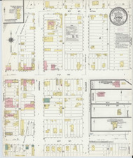 Evans, Colorado 1909 - Old Map Colorado Fire Insurance Index
