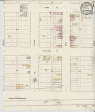 Fort Morgan, Colorado 1895 - Old Map Colorado Fire Insurance Index
