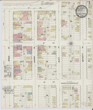 Glenwood Springs, Colorado 1890 - Old Map Colorado Fire Insurance Index