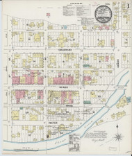 Idaho Springs, Colorado 1890 - Old Map Colorado Fire Insurance Index