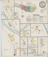 Idaho Springs, Colorado 1895 - Old Map Colorado Fire Insurance Index