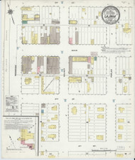 La Jara, Colorado 1909 - Old Map Colorado Fire Insurance Index