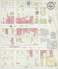 Ordway, Colorado 1917 - Old Map Colorado Fire Insurance Index