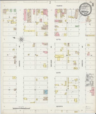 Saguache, Colorado 1898 - Old Map Colorado Fire Insurance Index