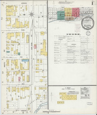 Telluride, Colorado 1899 - Old Map Colorado Fire Insurance Index