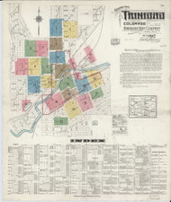 Trinidad, Colorado 1917 - Old Map Colorado Fire Insurance Index